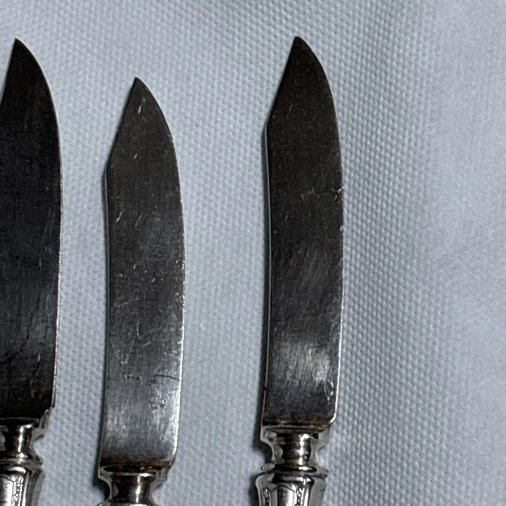 Oneida Community Silverplate 1910 Fruit Grapefruit Knives Knife Set 6